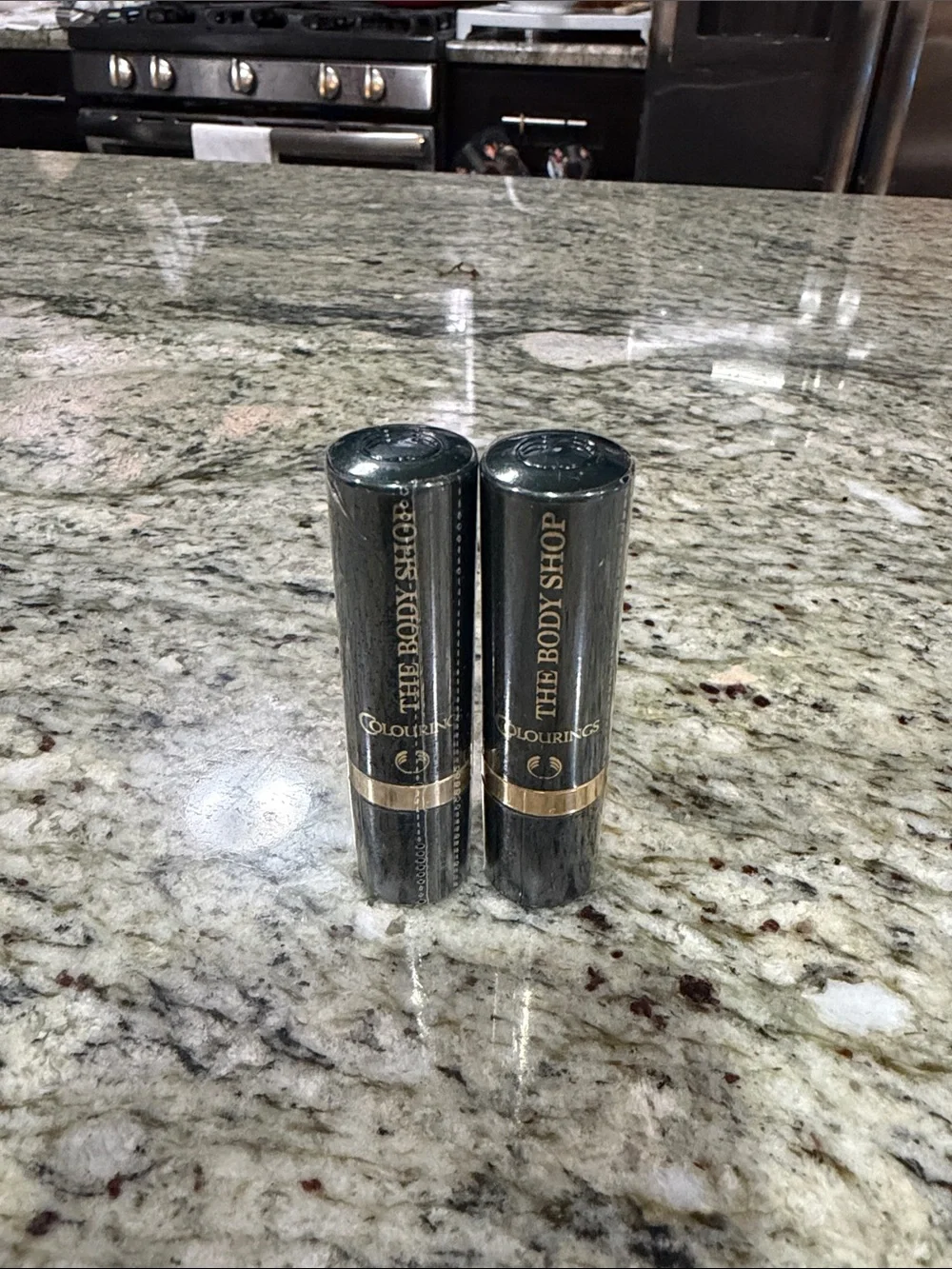The Body Shop Colouring Lipstick — shade is coffee bean 2 lipsticks $26